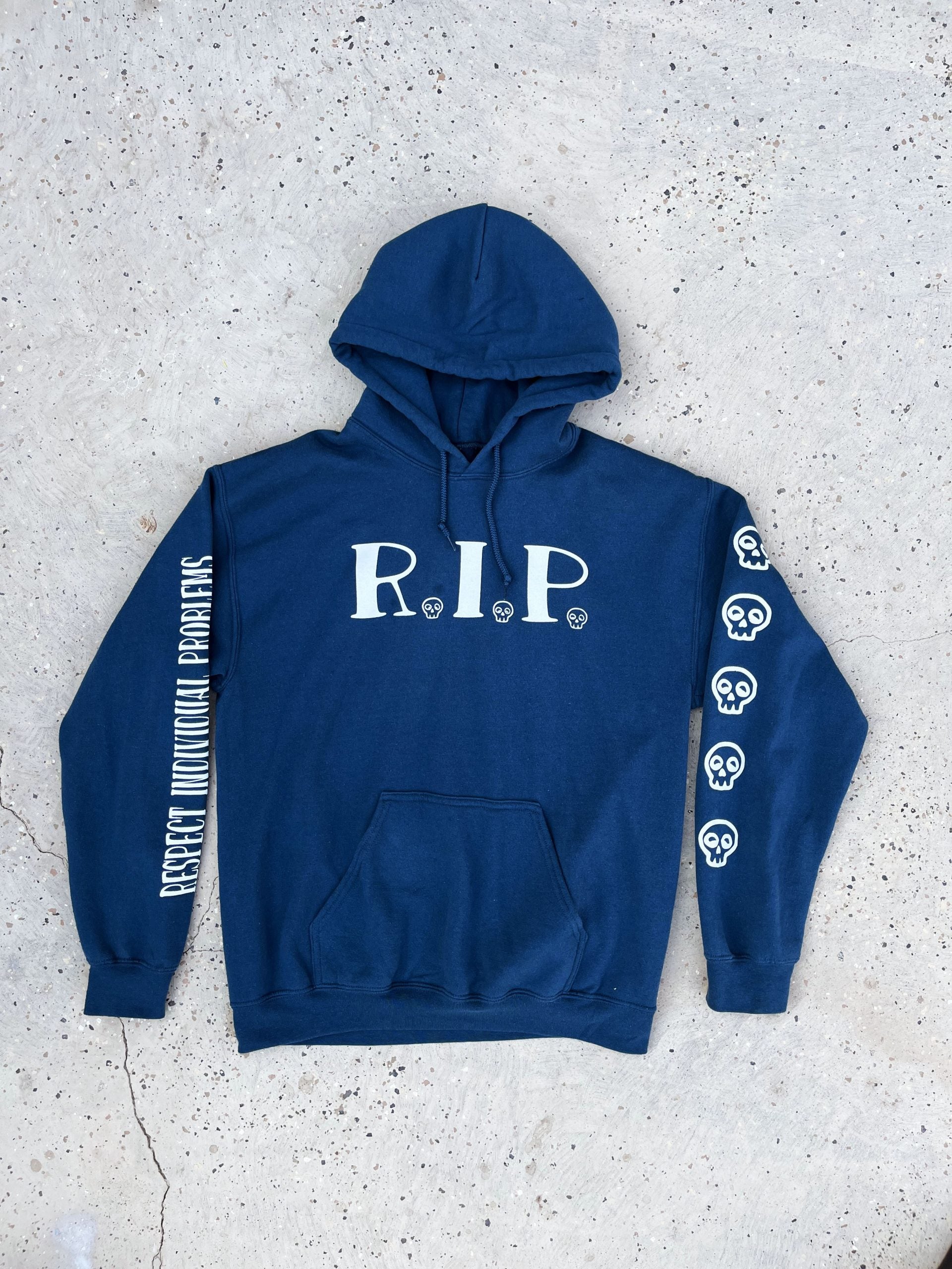 RIP Embroidered Pullover Hoodie – RIP Magazine Official Store